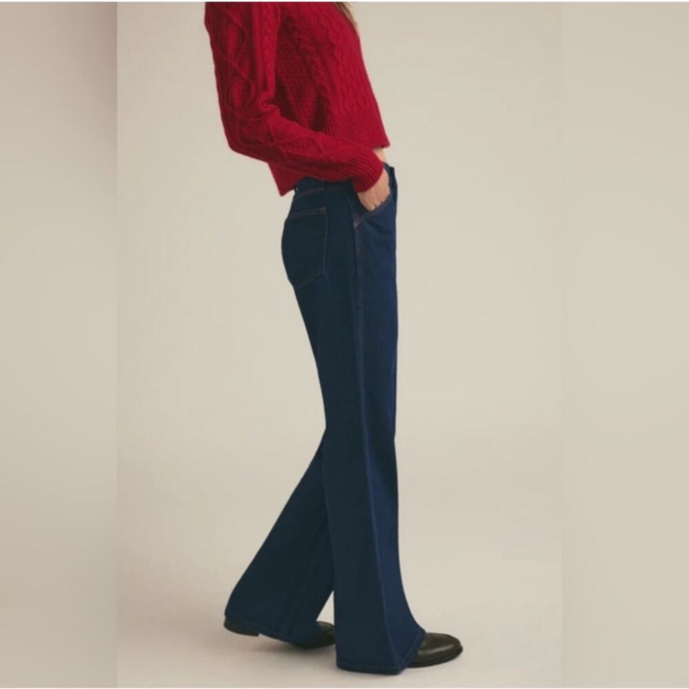Favorite Daughter The Olympia Flare Jeans in color Manchester - Picture 3 of 12
